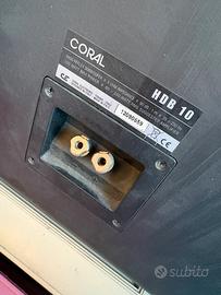 Casse + subwoofer  coral