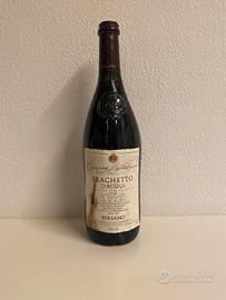 Vino Brachetto D'Acqui Bersano D.O.C. 1992