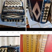 fisarmonica cromatica super stradella 140 bassi 