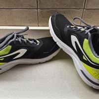 Scarpe running uomo KALENJI RUN ACTIVE nero-giallo