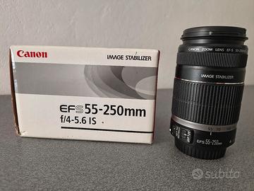 Zoom Canon EF-S 55-250mm, f/4-5.6 IS