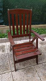Sedie da giardino in legno 