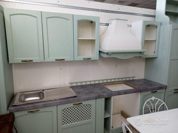 Expo' cucina comp. 256 da 375 mod. carmen verde