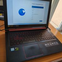 Acer an515-52 nvidia GTX 1050ti,16ddr4,512GB,17'