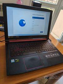 Acer an515-52 nvidia GTX 1050ti,16ddr4,512GB,17'