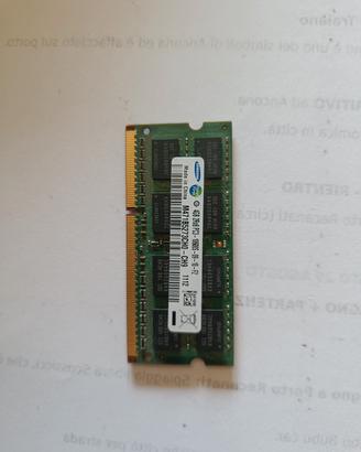 RAM Samsung 4GB DDR3 SO-DIMM 1333MHz PC3-10600S