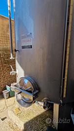 Serbatoio / Tino / Vaso Vinario Inox 10000 lt