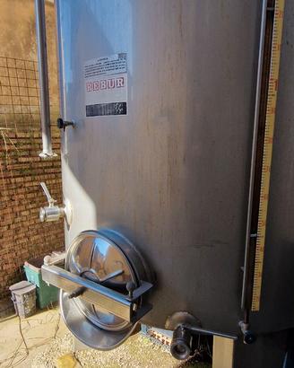 Serbatoio / Tino / Vaso Vinario Inox 10000 lt
