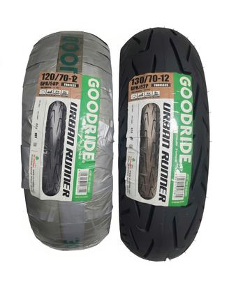 coppia di gomme goodrive per vespa gts 