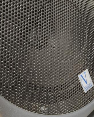 Altoparlanti Sica 12" + case + biamplificazione