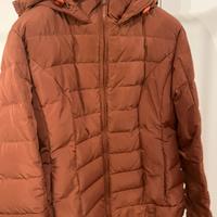 Piumino donna color ruggine Bomboogie