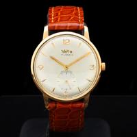 Vetta 60s 18 kt rose gold 35 mm manual serviced