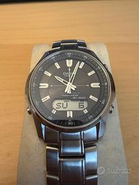 OROLOGIO CASIO LINEAGE RADIO CONTROLLATO SOLARE