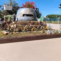 Diorama bunker tedesco 
