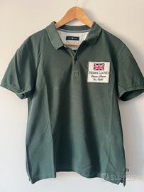 Henri Lloyd polo verde scuro Tg L