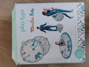 play & go sacca porta giochi e tappetino 3in1