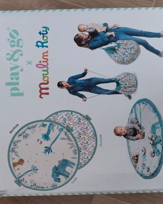 play & go sacca porta giochi e tappetino 3in1
