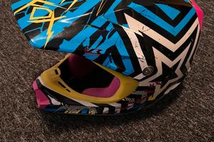 Fox V3 casco motocross nuovo tg L large