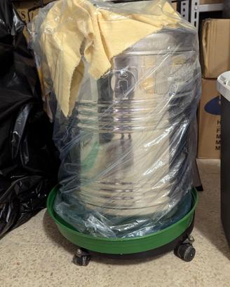 Due Fusti/Blandoni acciaio INOX 55lt x2
