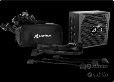 Alimentatore PC Sharkoon Modulare 80+ Gold Complet