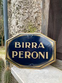 Insegna Birra Peroni da banco