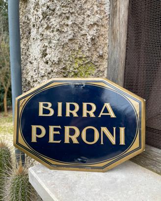 Insegna Birra Peroni da banco