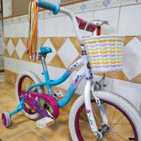 bicicletta bambina femmina 16 semi nuova