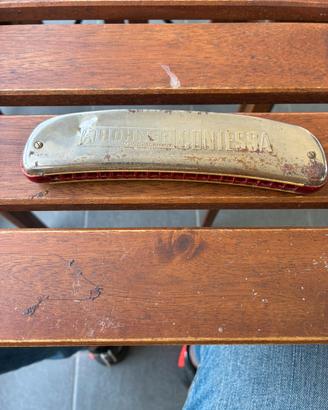 Armonica a bocca vintage Hohner contessa in (Do)