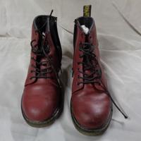 dr martens bambina / bambino rosse n.34