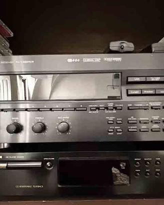 Composizione stereo-radio (Yamaha ) -cd (Marantz)
