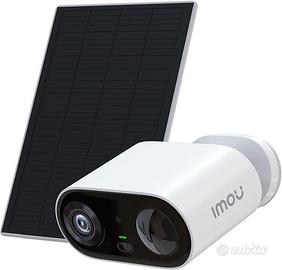 Imou 2K Telecamera Wi-Fi Esterno con Pannello Sola