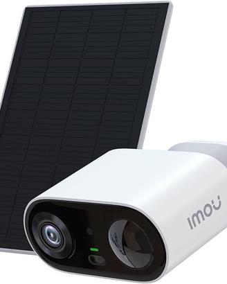Imou 2K Telecamera Wi-Fi Esterno con Pannello Sola