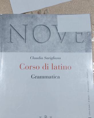 Libro Scolastico:  Nove Corso di Latino grammatica