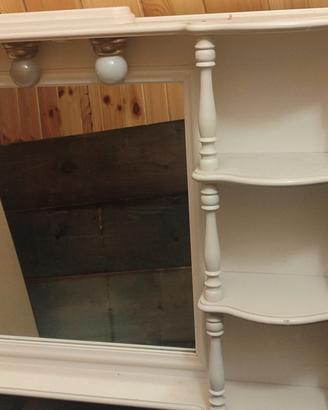 mobiletto specchio bagno