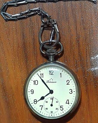 orologio PERSEO vintage da ferroviere .