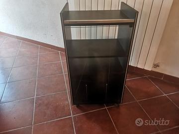 Mobiletto porta-stereo hi-fi vintage Kenwood