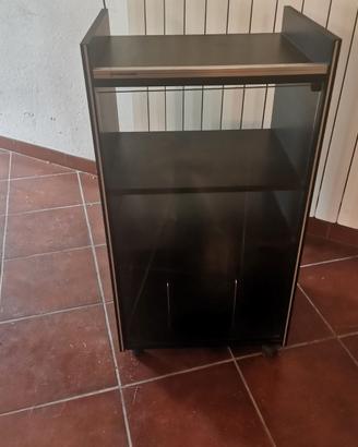 Mobiletto porta-stereo hi-fi vintage Kenwood