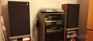 impianto stereo vintage 