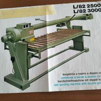 Levigatrice a nastro professionale.