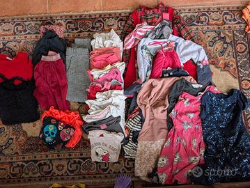 vestiti bambina 4/6 anni