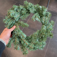 Ghirlanda Natalizia Abete Centrotavola Corona 25cm