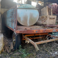 Rimorchio agricolo 2 assi senza targa