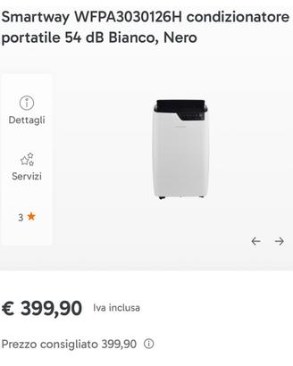 Climatizzatore Portatile Startway 12000  btu Nuovo