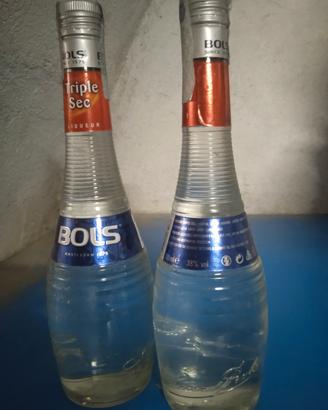 Bools Triple sec liquore 2 bottiglie da miscelazio