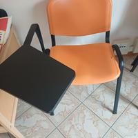 Sedia con ribaltina per aula o ufficio – colore ar