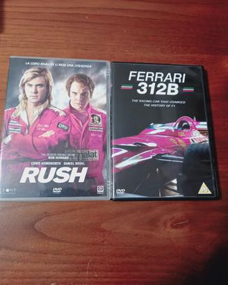 Dvd Rush e Ferrari 312B