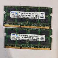 Ram  SO-DIMM DDR3 Samsung 4GB (2+2)