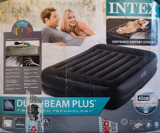 Materasso gonfiabile matrimoniale Intex 152x203x42