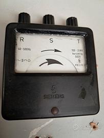 Fasometro vintage Siemens