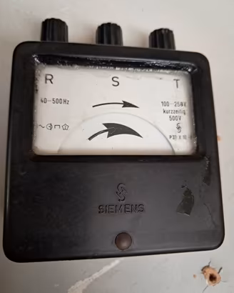 Fasometro vintage Siemens